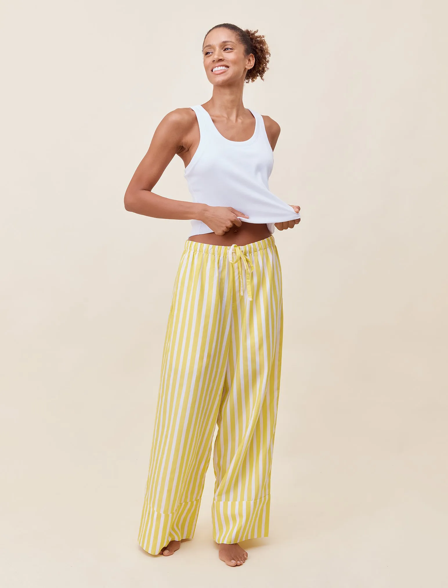 Amelie Relaxed Full Length Pant