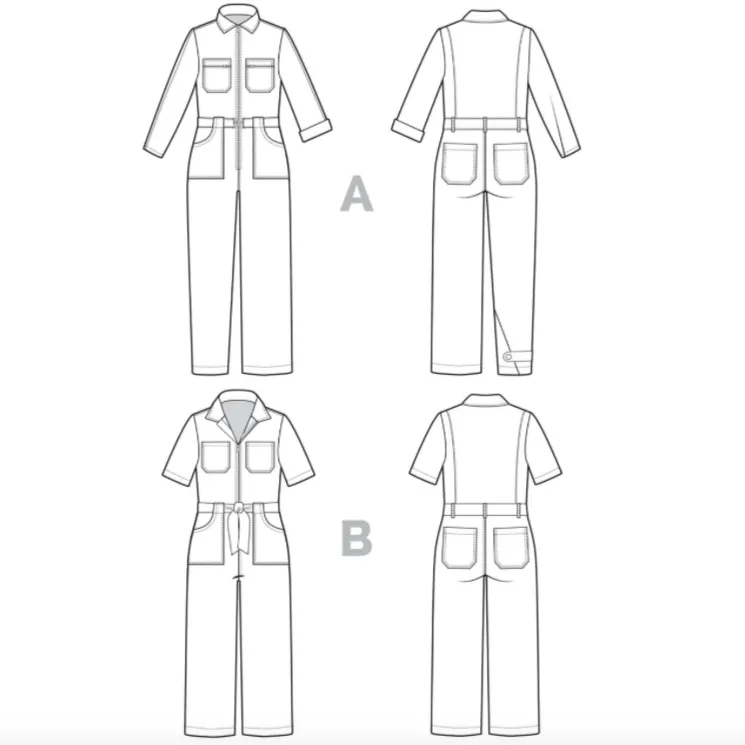 Blanca Flight Suit Pattern