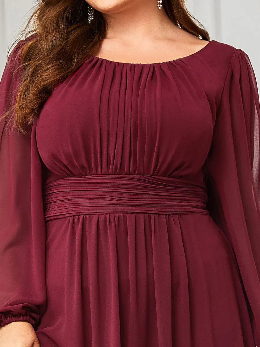 Burgundy Bridesmaid Gowns