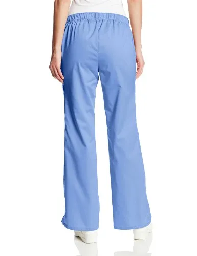 Cherokee 21100P Women's Petite Scrubs Luxe Jr. Fit Low Rise Drawstring Cargo Pant