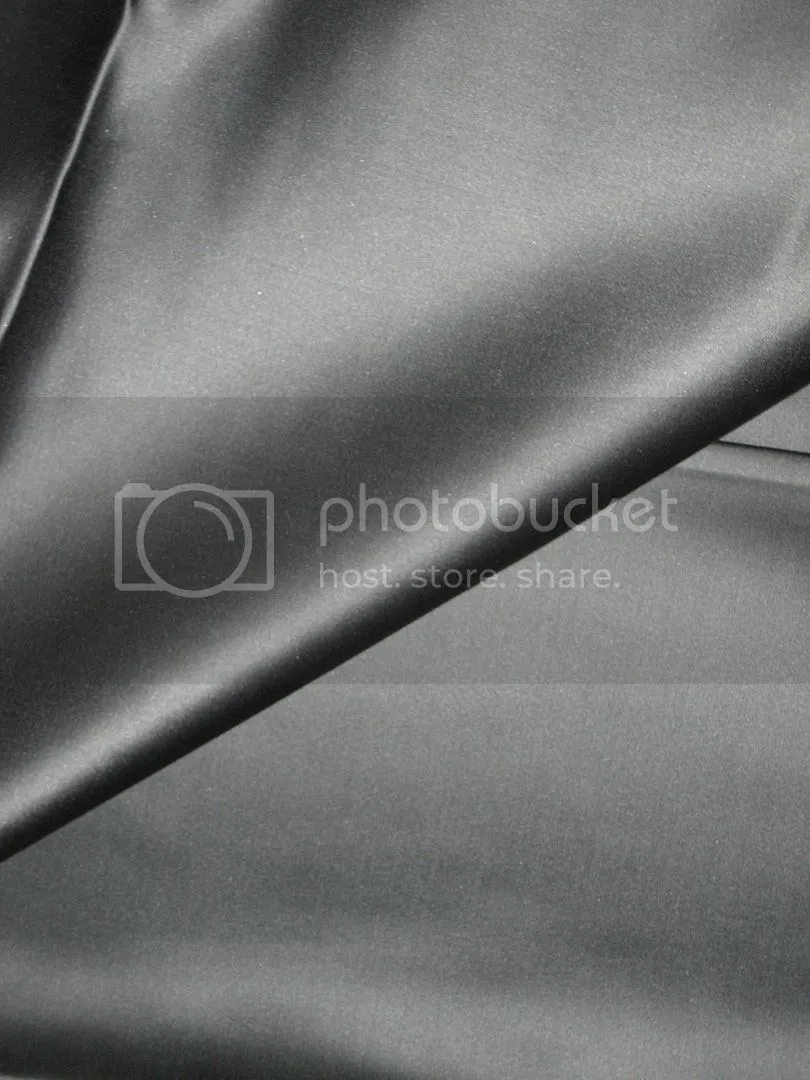 Dark Grey colour Silk Dutchess Satin fabric 58" wide