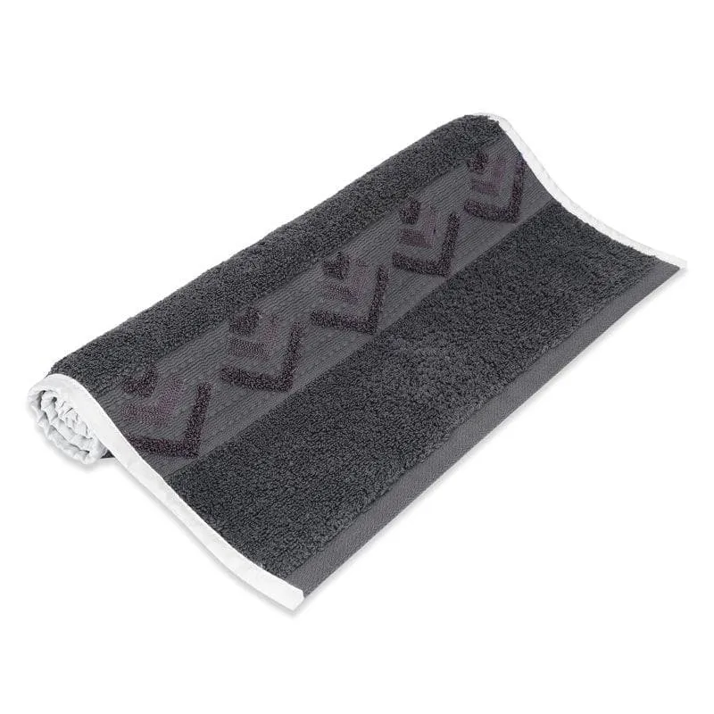 Diamondy Hand Towel (Slate) - Three Piece Set