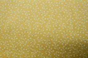 FL: Lady’s Mantle Yellow Patchwork / Craft Fabric---OUT OF STOCK