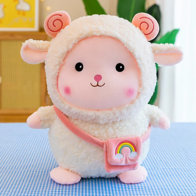 Giant Fluffy Fleece Lamb Plushie