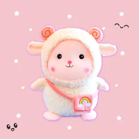 Giant Fluffy Fleece Lamb Plushie