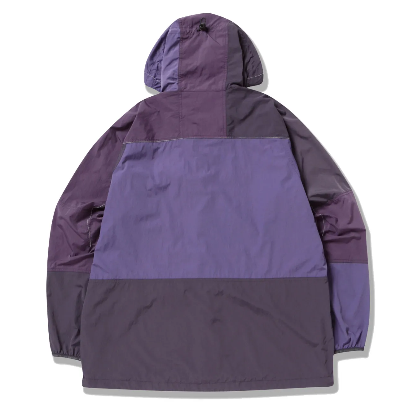 Gramicci x And Wander Patchwork Wind Hoodie Multi Purple