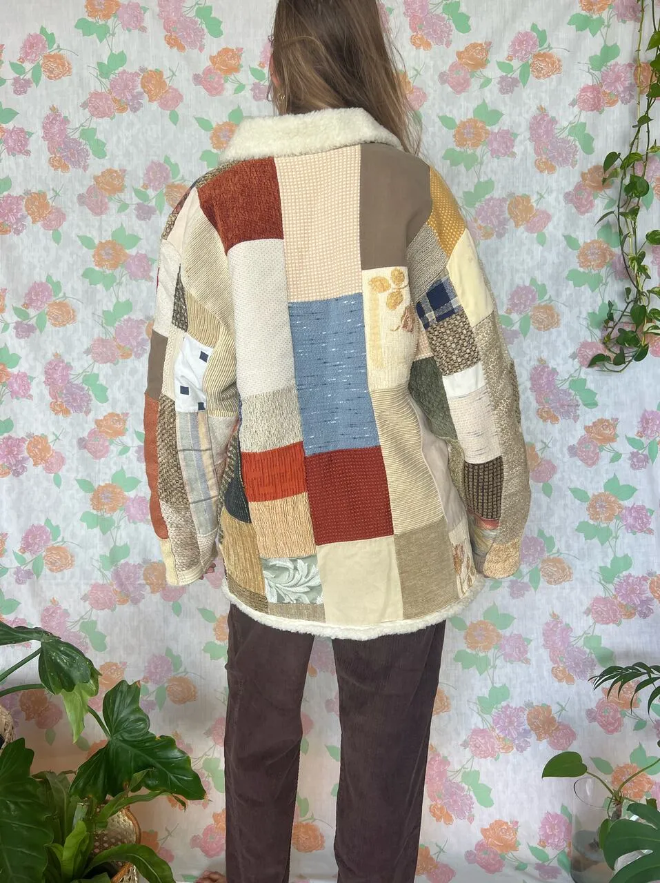 Hysterical Warm Patchwork Coat