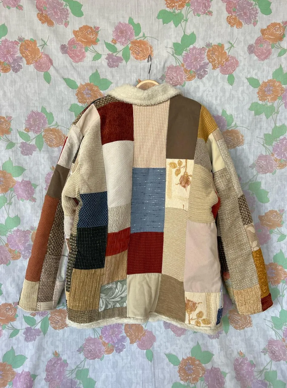 Hysterical Warm Patchwork Coat