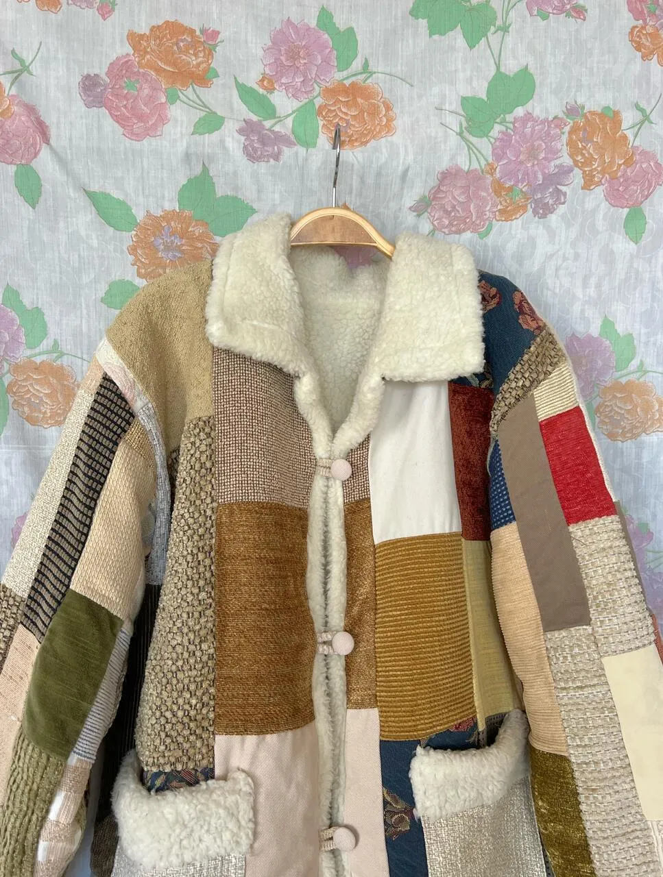 Hysterical Warm Patchwork Coat