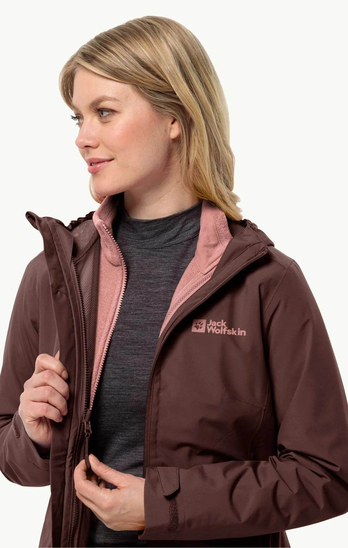 Jack Wolfskin Ladies  Moonrise 3 in 1 Jacket