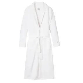 Men's Jacquard Robe in White