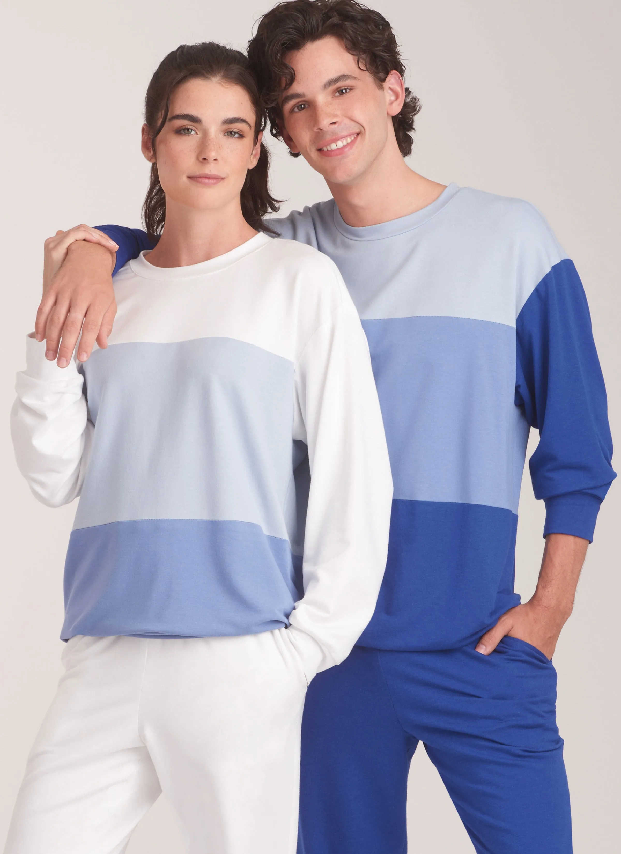 New Look Sewing Pattern 6772 Unisex Knit Top and Pants