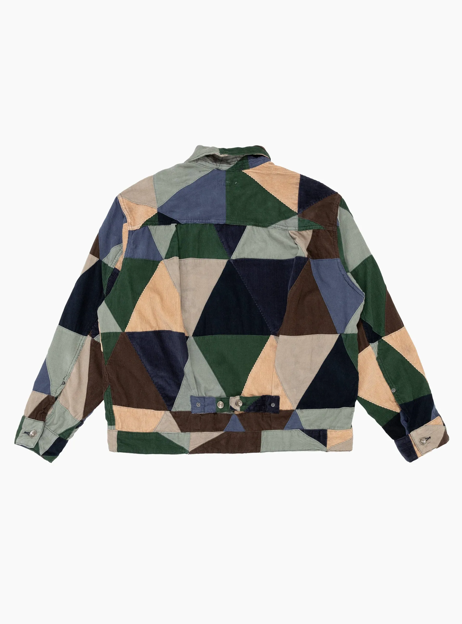 Patchwork Trucker Jacket Multi