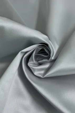 Pearl Blue Italian Satin Organza