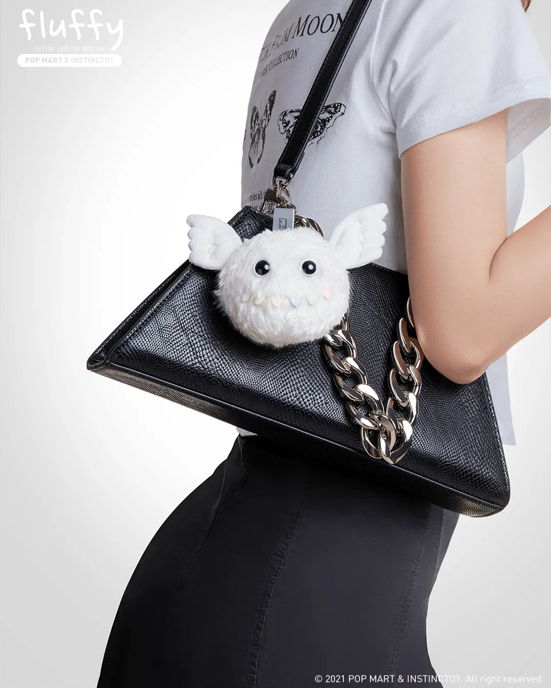 POP MART Instinctoy Fluffy Plush Pendant