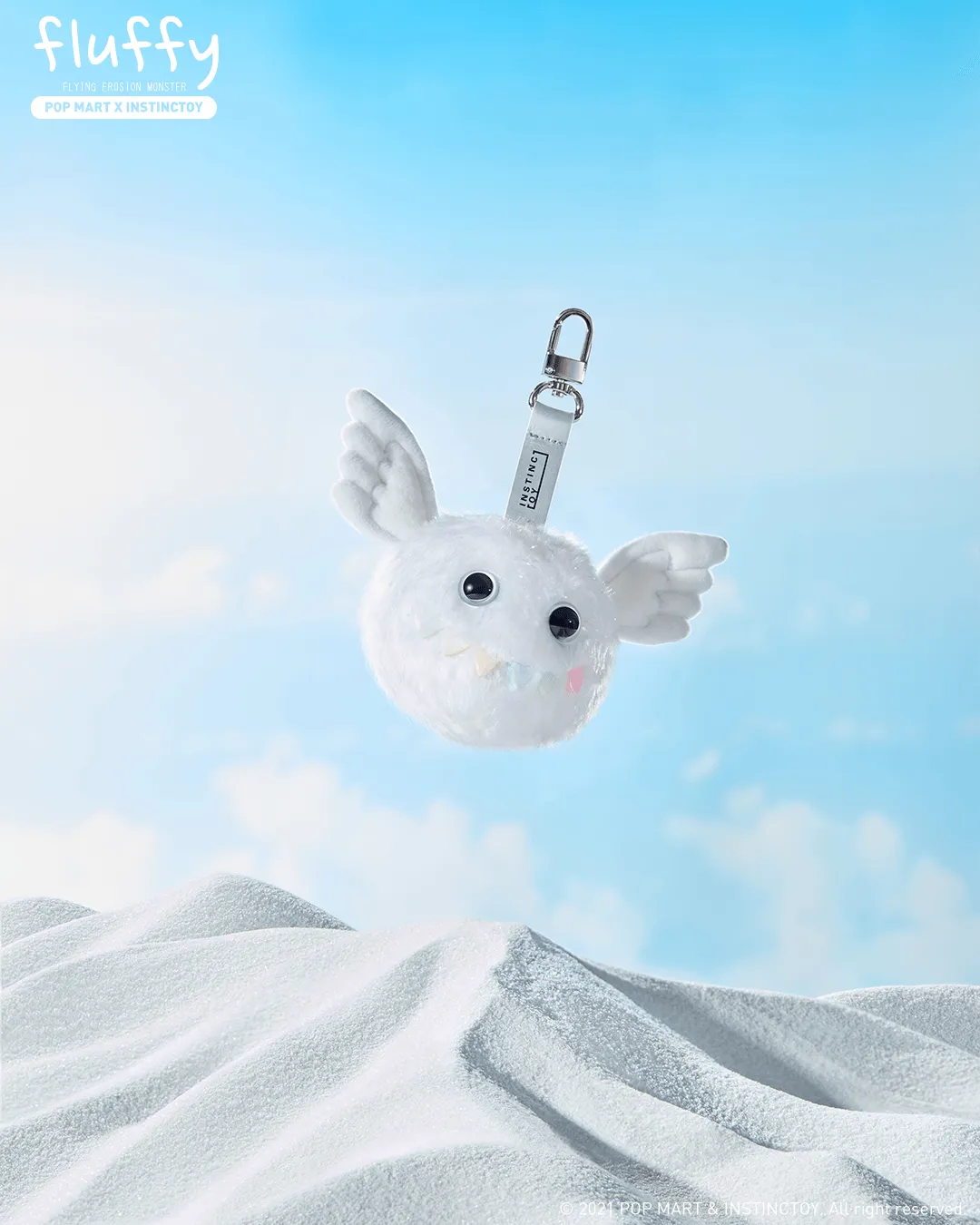 POP MART Instinctoy Fluffy Plush Pendant