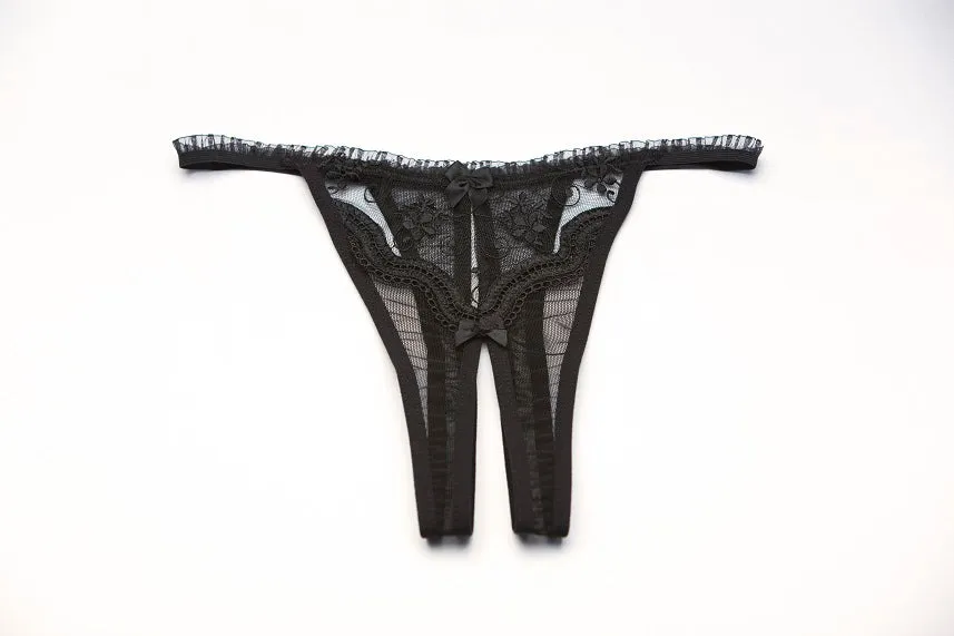 Queen Femme Fatale Crotchless Panty