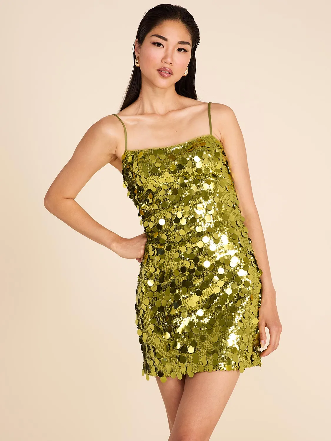 Sequin Mini Dress