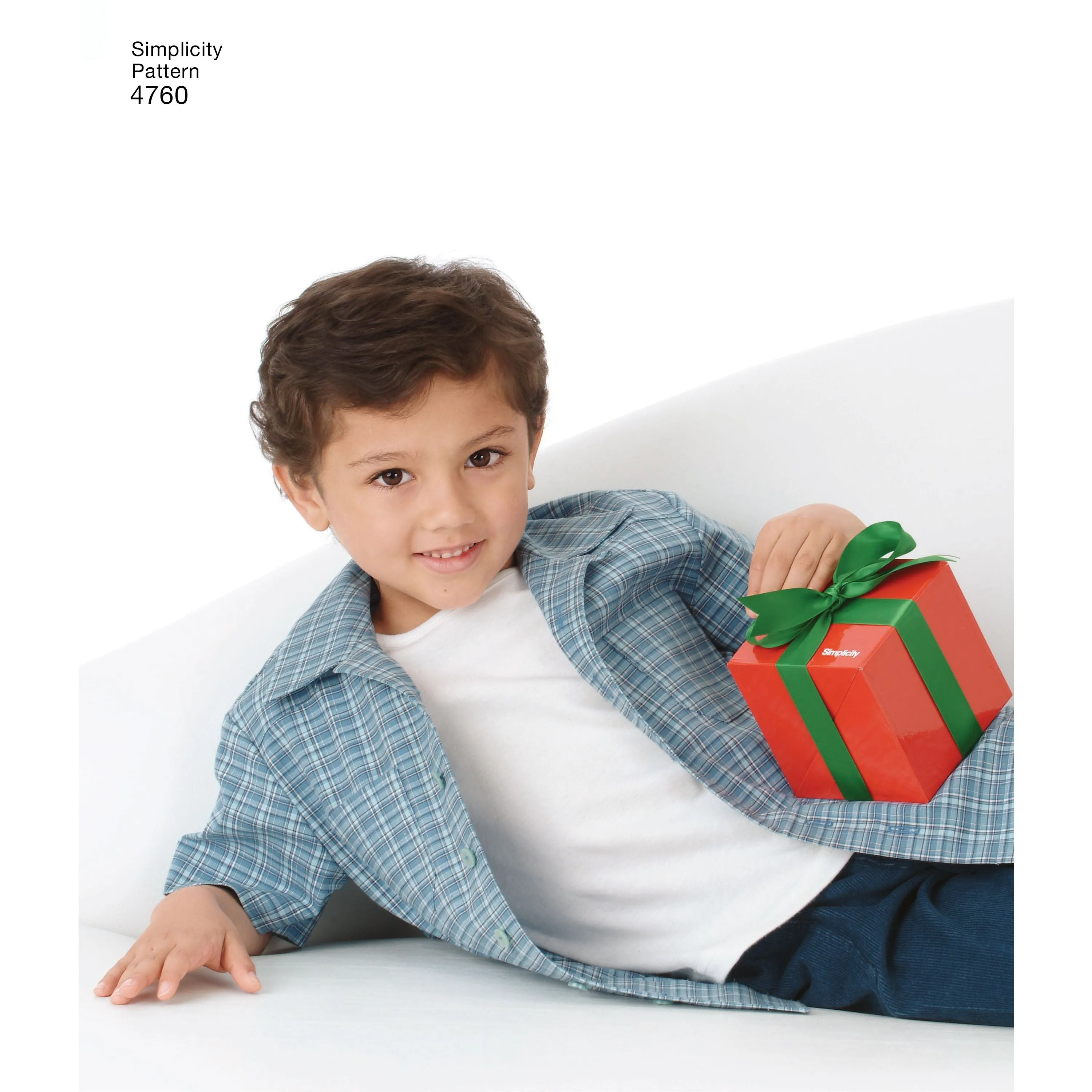 Simplicity Pattern 4760 Boys' and Men's Pants and Shirt