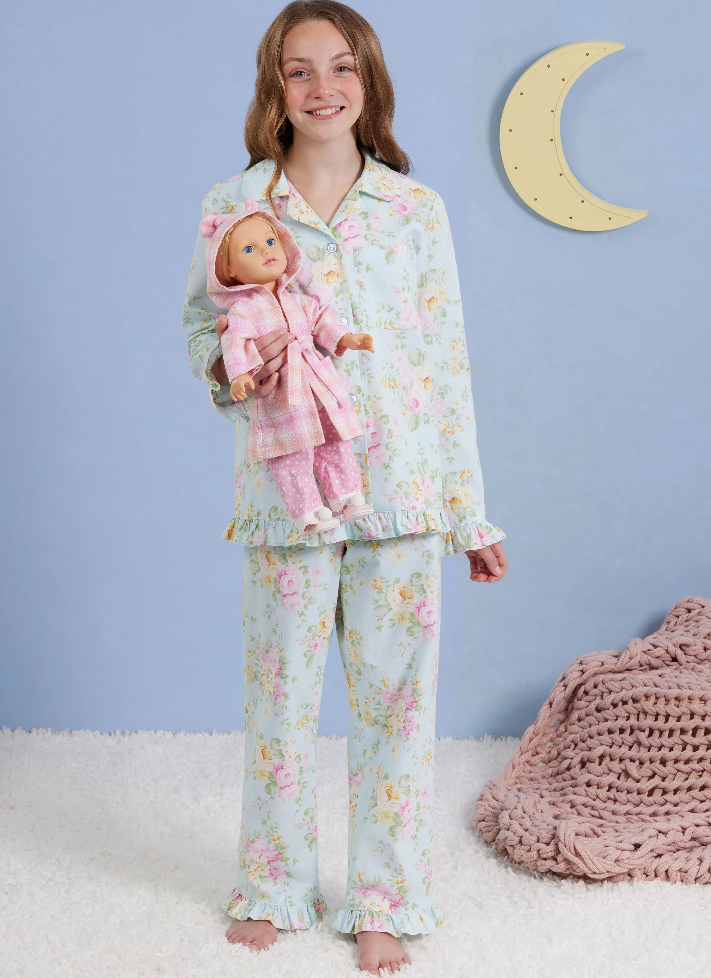 Simplicity sewing pattern S3045 Girls' Loungewear