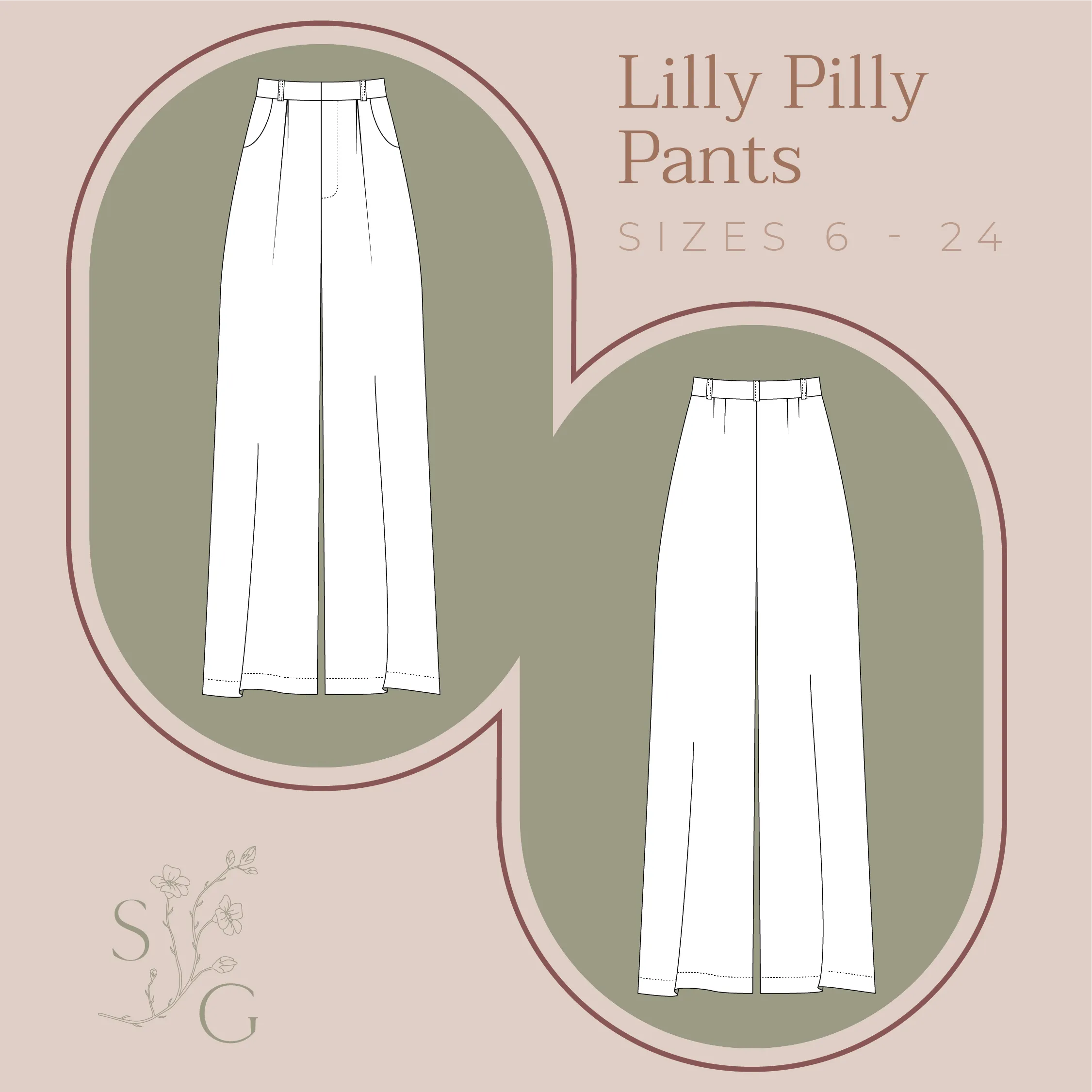 Stitched for Good Lilly Pilly Pants