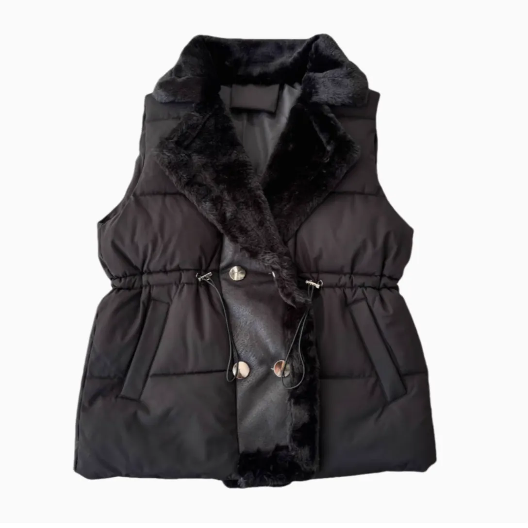 Thermal Double Breasted Padded Jacket