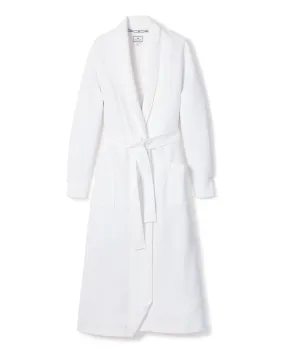 Women's Pima Ophelia Robe in White